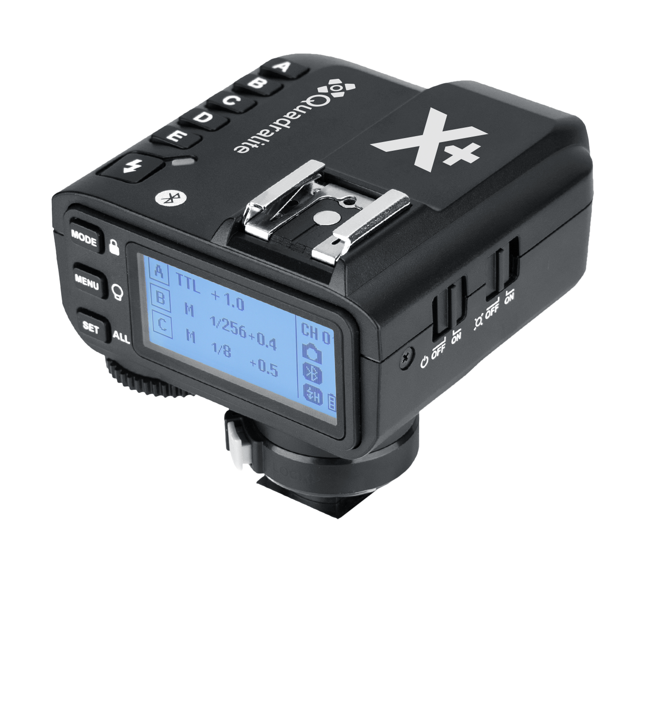 Quadralite Navigator X e-TTL kit émetteur+récepteur de Flash pour Canon système déclencheur flash 